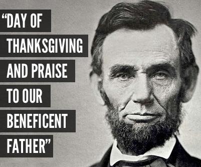 Abraham Lincoln's Thanksgiving Proclamation in 1863
